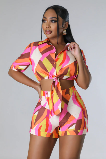 Laurann short set - The Boss Beauty Boutique