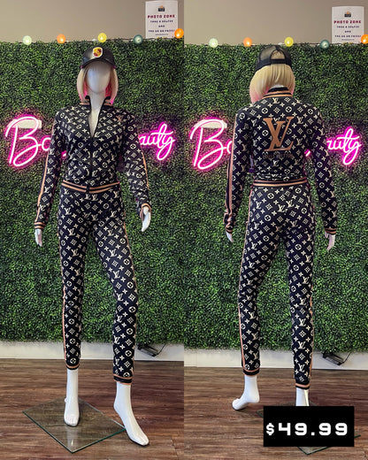 LV Training Suit - The Boss Beauty Boutique