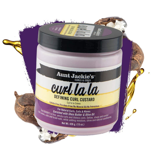 Aunt Jackie's Curl La La, Curl Defining Custard 15 oz - The Boss Beauty Boutique