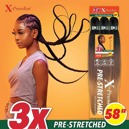 Sensationnel X-Pression Braiding Hair 58” - The Boss Beauty Boutique