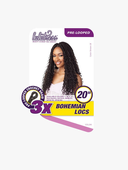 3X Bohemian Locs(Lulutress, Sensationnel) - The Boss Beauty Boutique