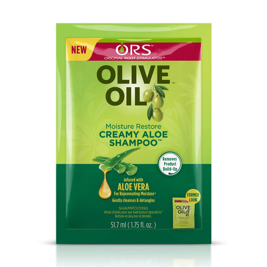 Ors Olive Oil Shampoo Creamy Aloe Pak 1.75oz - The Boss Beauty Boutique