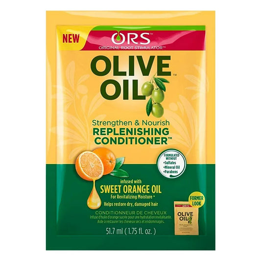 ORS Olive Oil Strengthen and Nourish Replenishing Conditioner Packet 1.75oz - The Boss Beauty Boutique