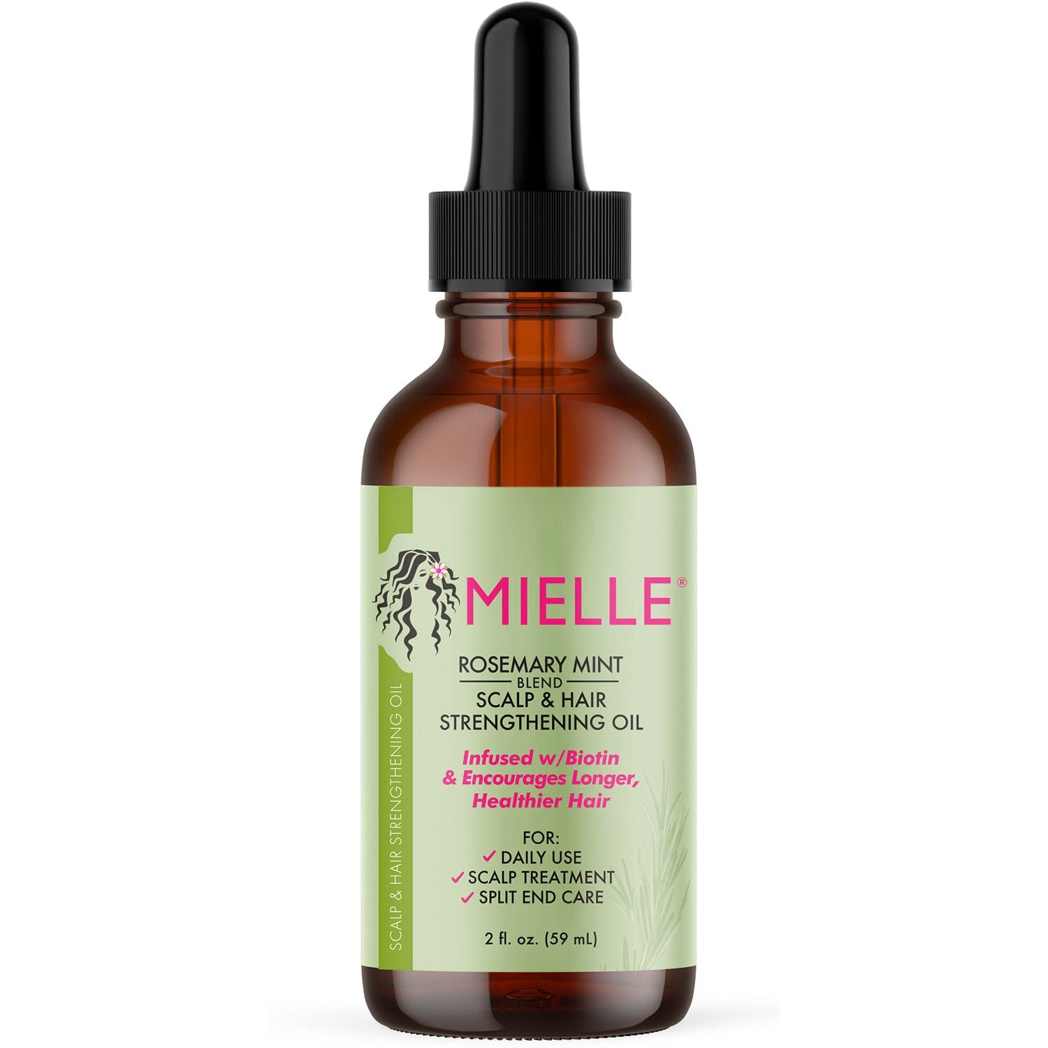 Mielle Rosemary Mint Scalp and Hair Strengthening Oil 2oz - The Boss Beauty Boutique