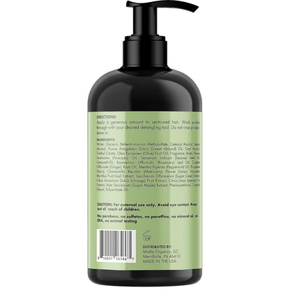 Mielle Rosemary Mint Strengthening Leave-In Conditioner 12oz - The Boss Beauty Boutique