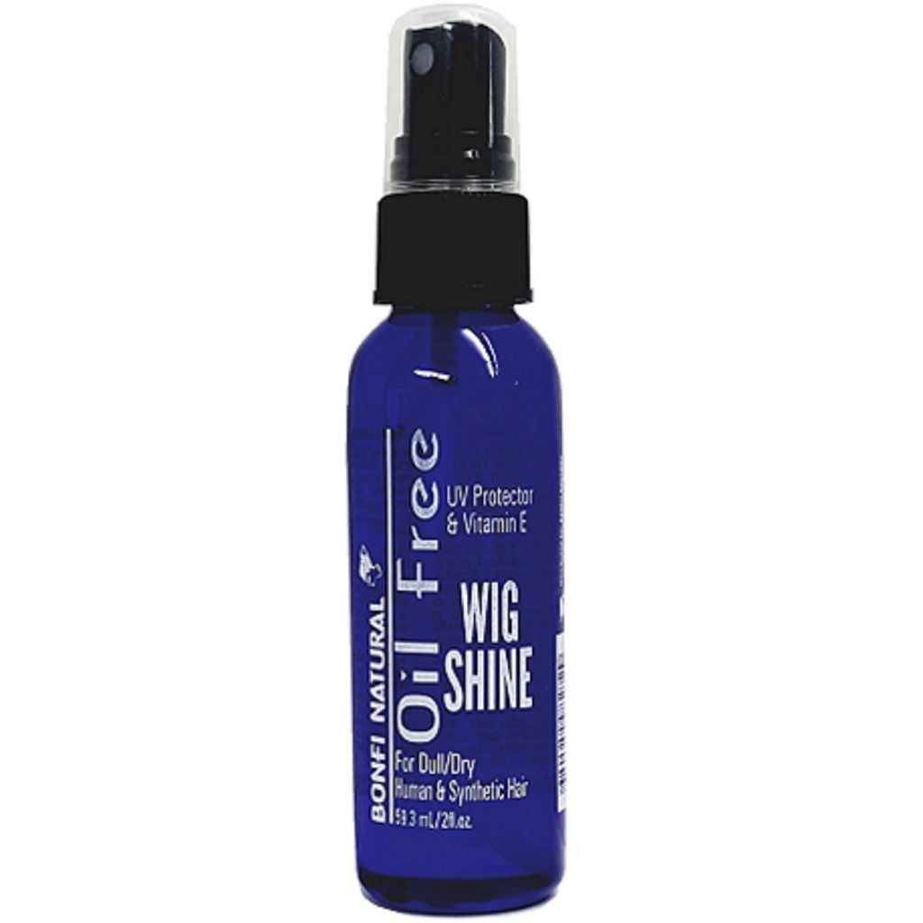 Bonfi Natural Oil Free Wig Shine Spray for Human or Synthetic Hair(2,4,8oz) - The Boss Beauty Boutique