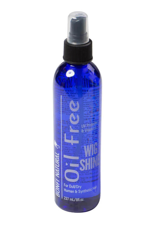 Bonfi Natural Oil Free Wig Shine Spray for Human or Synthetic Hair(2,4,8oz) - The Boss Beauty Boutique