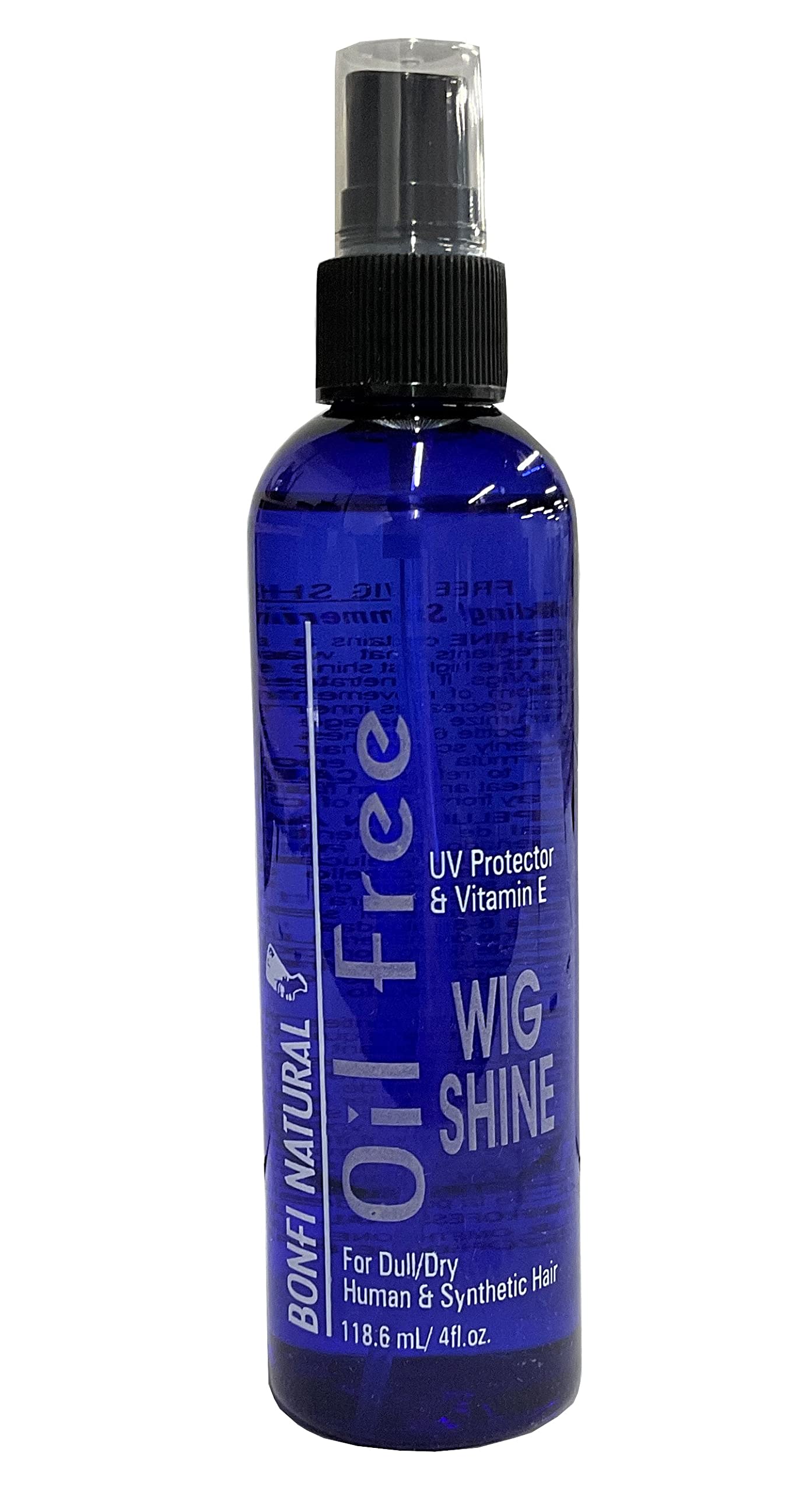 Bonfi Natural Oil Free Wig Shine Spray for Human or Synthetic Hair(2,4,8oz) - The Boss Beauty Boutique